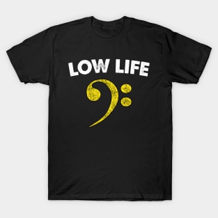Low Life Bass Clef T-Shirt